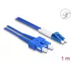 DeLOCK fiiberoptiline kaabel LC Duplex SC Duplex Singlemode OS2 1 m