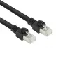 ACT must 7 meetrit S/FTP CAT7 PUR painduv ühenduskaabel, tõmbevabade RJ45 pistikutega (ühildub CAT6A-ga)