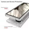 Cover JT BERLIN 10918 mobiiltelefoni ümbris läbipaistev Google Pixel 7a jaoks
