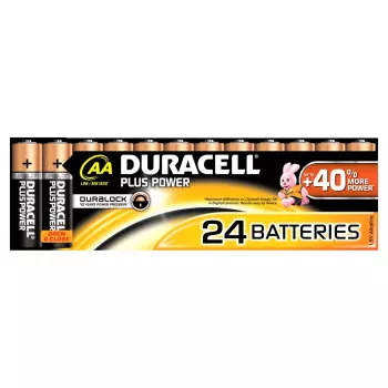 Ühekordne patarei Duracell Plus Power AA leelispatarei töökindel jõudlus