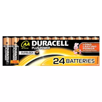 Ühekordne patarei Duracell Plus Power AA leelispatarei töökindel jõudlus