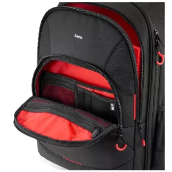 Hama Ohio käru-kohver Must, punane