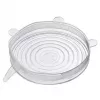 Toidukatted Westmark 23272260 - läbipaistvad silikoonkaaned, 6 tk