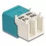 DeLOCK HDMTD nurga pistik PCB-le, neljakordne