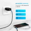 Ugreen 50123 USB-kaabel USB 2.0 1 m USB C must, hõbedane