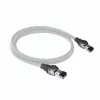 ACT hall 5 meetrit S/FTP CAT6A IDC 4PPoE / PoE++ 100W LSZH paigakaabel tõmbevabastusega, RJ45 pistikutega