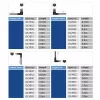 ACT Must 2 m U/UTP CAT6A LSZH õhuke patch-kaabel, RJ45 pistikud, 90° nurga all vasakule – otse