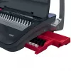 GBC CombBind® CB15 käsitsi köitmismasin, kammköitja, käsitsi, 165 lehte, must, punane