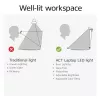 Klammerdatav sülearvuti LED-valgusriba ACT AC8050, hämardatav, USB-toitel