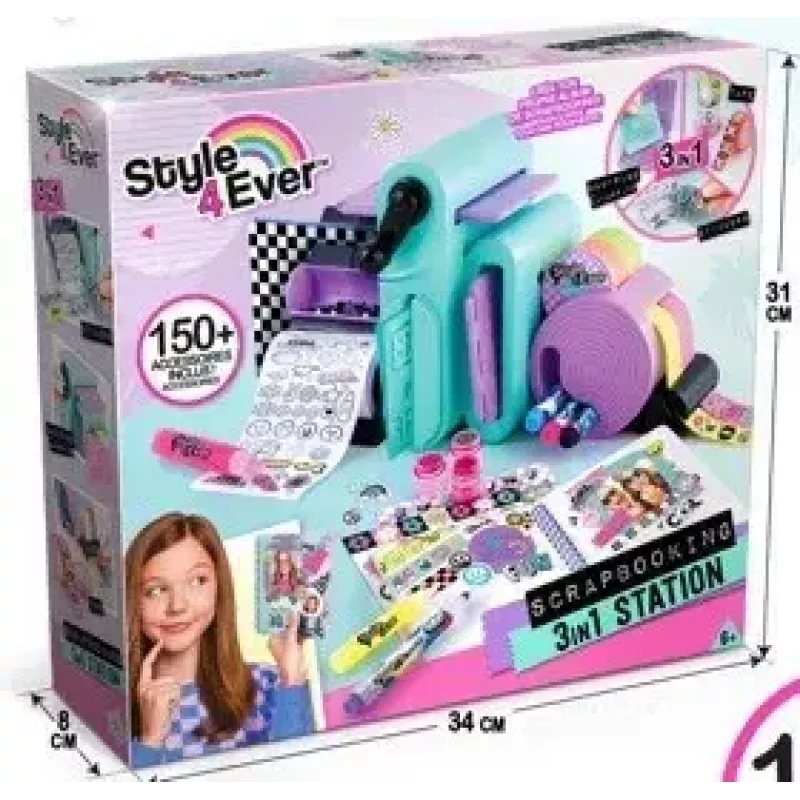 Scrapbooking Station Canal Toys 275CL 3-in-1 komplekt — Canal Toys 275CL