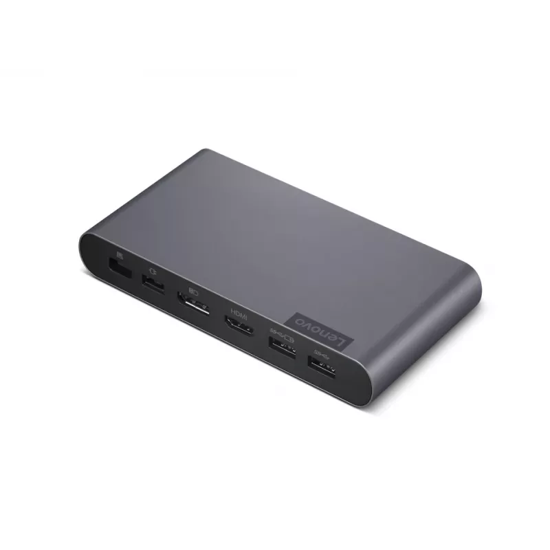 Lenovo USB-C universaalne äriklassi dokk (40B30090IT) Juhtmega 2× USB 3.2 Gen 2 USB-C Hall 90W 4K@60Hz