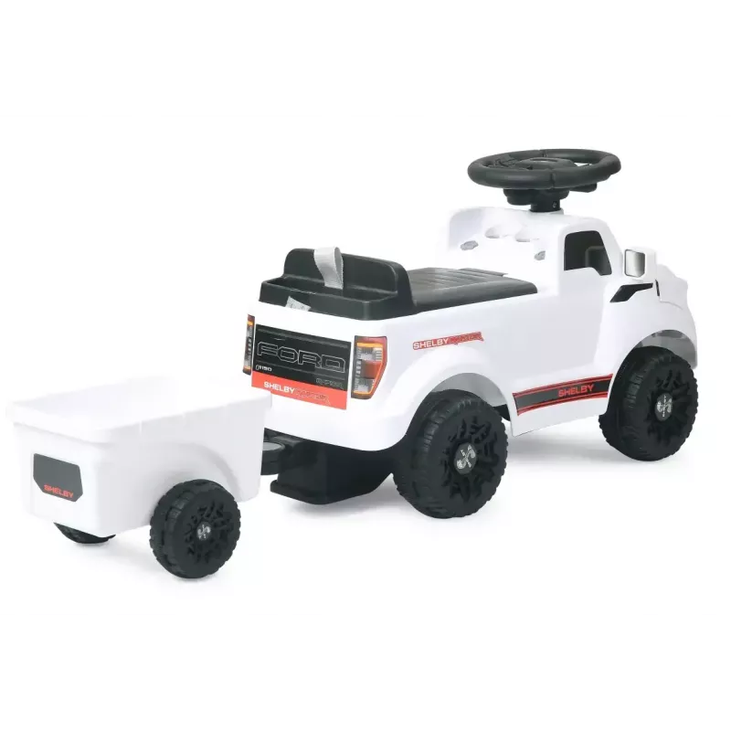 Sõiduauto Jamara Shelby Ford F-150 Raptor — akutoitel, 1 iste, 4 ratast, must/valge