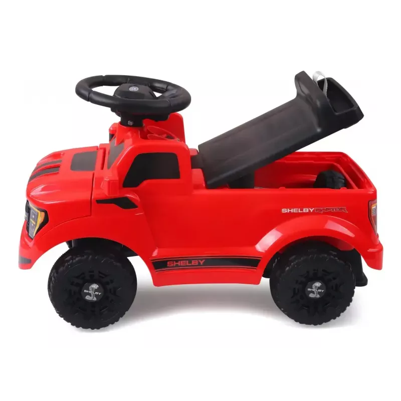 Sõiduk Jamara Shelby Ford F-150 Raptor — akutoitel, 1 iste, 4 ratast, must/punane