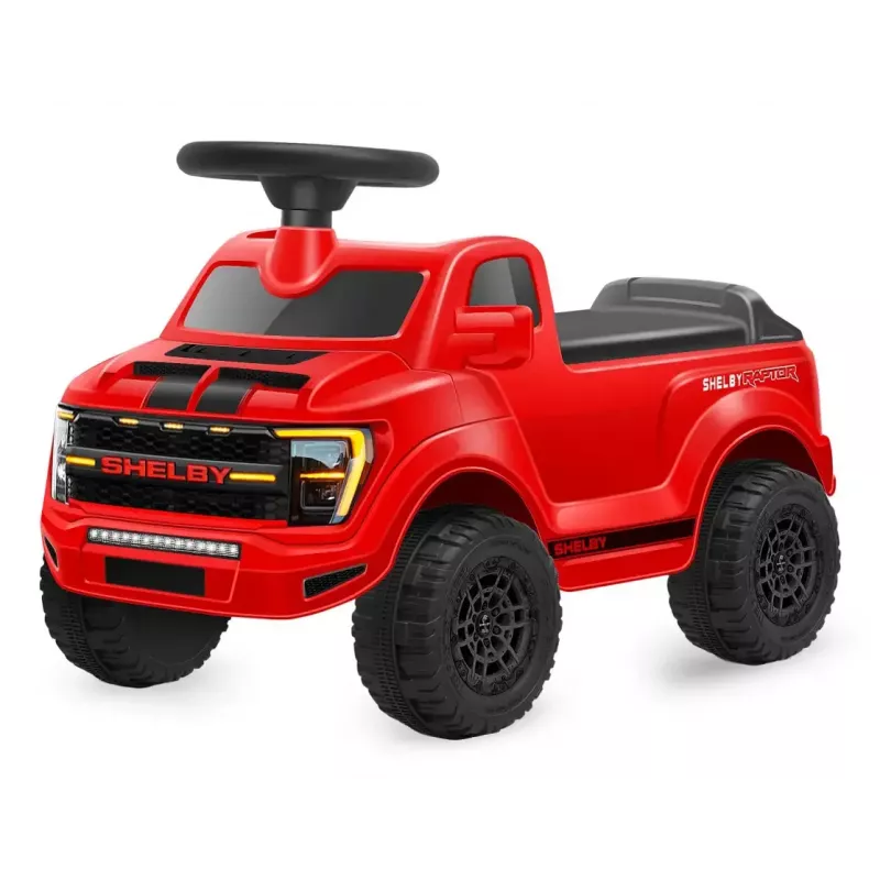 Sõiduk Jamara Shelby Ford F-150 Raptor — akutoitel, 1 iste, 4 ratast, must/punane