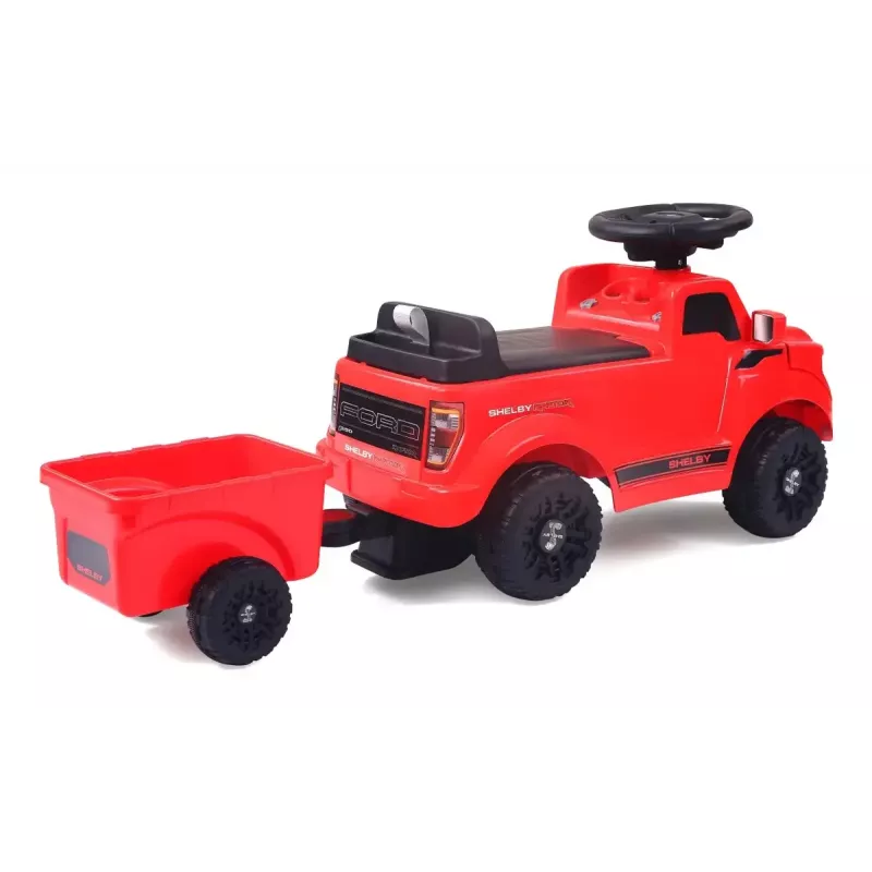 Sõiduk Jamara Shelby Ford F-150 Raptor — akutoitel, 1 iste, 4 ratast, must/punane