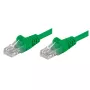 Techly 5m RJ45 Cat 5e võrgukaabel Roheline Cat5e U/UTP (UTP)