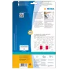 Saateetikett + saateleht HERMA 8316