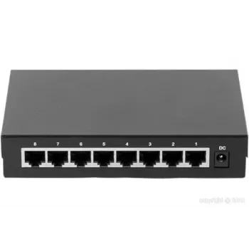Haldamata kommutaator Dexlan 891008 8 pordiga Gigabit Ethernet Must