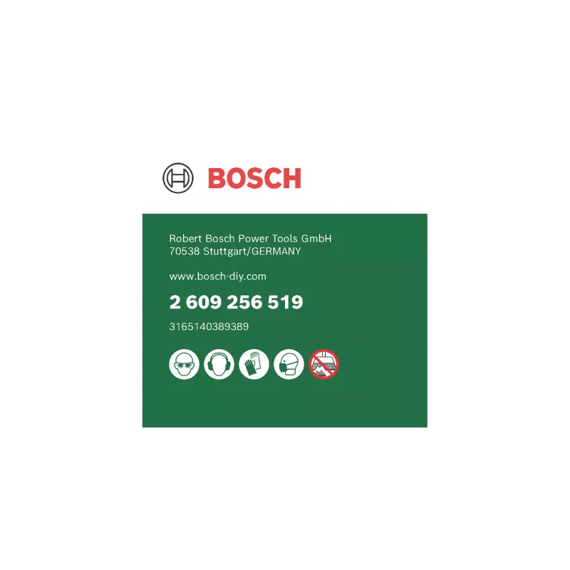 Traathari Bosch 2609256519 7,5 cm varre läbimõõt 6 mm