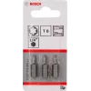 Kruvikeeramisotsak Bosch 2607001601 T8 eriti kõva 3 tk 25 mm