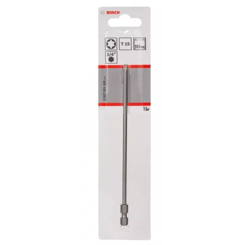 Kruvikeeramisotsak Bosch 2607001666 T15 eriti kõva 152mm kuuskant
