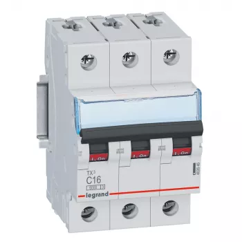 Legrand TX3 kaitselüliti Miniatuurne kaitselüliti Tüüp C 3