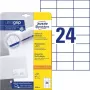 Isekleepuv silt Ristkülik AVERY 3474-10