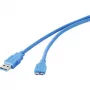 USB-kaabel Renkforce RF-4264542 USB 3.2 Gen 1 1m