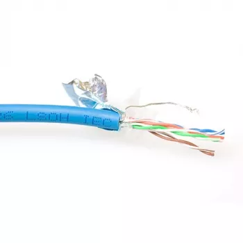 patch-kaabel ACT CAT5E F/UTP LSZH keerdsooniline sinine 100 m