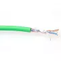 CAT5E F/UTP LSZH keeruline paigalduskaabel ACT FP770H roheline 100m