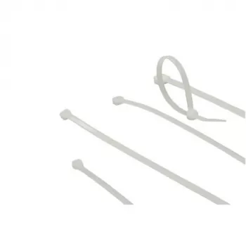 ACT kaablisidemed läbipaistvad, pikkus 203 mm, laius 3,6 mm, eemaldatav kaabliside, nailon, läbipaistev, -40–85 °C, 203 mm, 3,6 mm