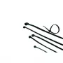 ACT kaablisidemed – must, pikkus 450 mm, laius 8,0 mm, vabastatav kaabliside, nailon, must, -40 – 85 °C, 450 mm, 8 mm