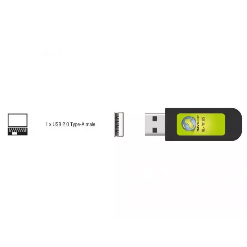 GPS-vastuvõtja moodul USB Navilock NL-701US