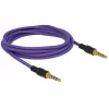 Helikaabel 3,5 mm DeLOCK 85599 2 m lilla