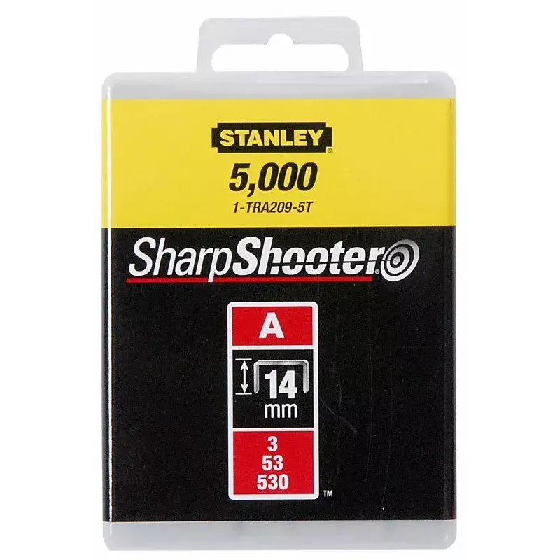 Stanley Light Duty klambrid tüüp A 5/53/530 1-TRA205-5T