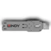 Lindy USB-tüüpi A pordiblokeerija võti, valge, Pordiblokeerija võti, USB-tüüp A, Valge, Akrüülnitriilbutadieenstüreen (ABS), 1 tk, Kilekott