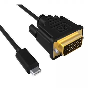 ACT USB Type C to DVI isane konverteerimiskaabel 4K/30 Hz, 2 meetrit