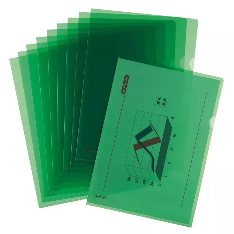 Herlitz 50009114 polüpropüleenist (PP) roheline A4 kaust