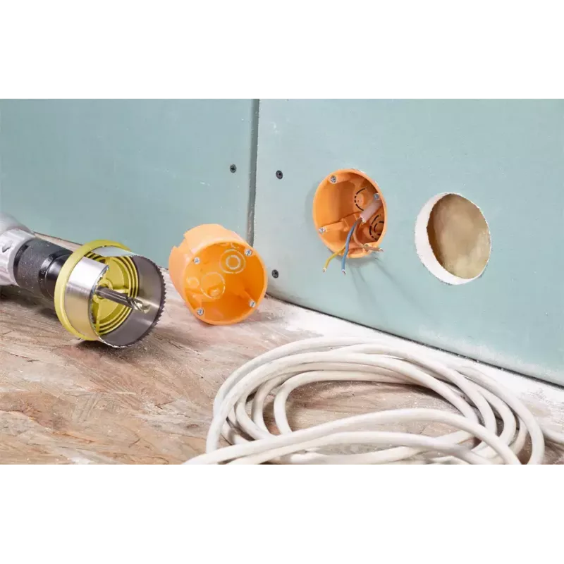 Augusae KWB 499000 8 cm üksik puurile kipsplaat plast pehme puit