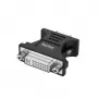 Hama 00200341 kaabli pistikuühenduse muundur VGA (D-Sub) DVI-I Must