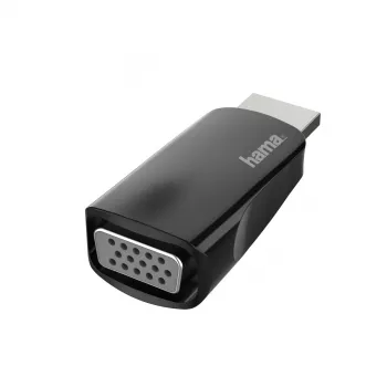 Hama 00200344 kaabli soovahetaja HDMI VGA Must