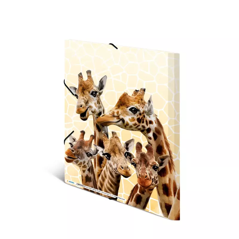 Tavaline mapp HERMA Giraffe friends polüpropüleen (PP) mitmevärviline A4