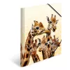 Tavaline mapp HERMA Giraffe friends polüpropüleen (PP) mitmevärviline A4