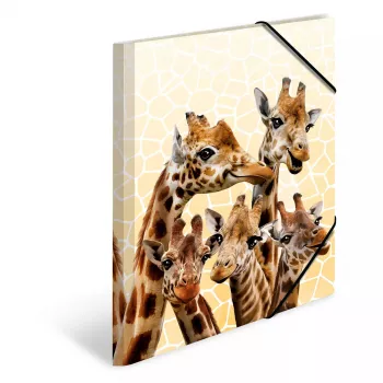 Tavaline mapp HERMA Giraffe friends polüpropüleen (PP) mitmevärviline A4