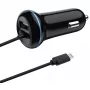 Mobiilseadme laadija 2GO 797169 Universal Must Sigaretisüütaja Auto 12/24V