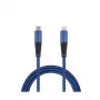Lightning-kaabel 2GO 797196 1 m Sinine USB C