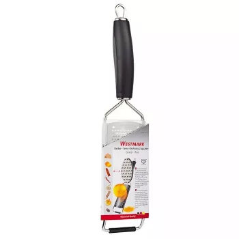 Lame riiv Westmark Technicus-Square, roostevabast terasest terad, must plastkäepide, 65×28×325 mm