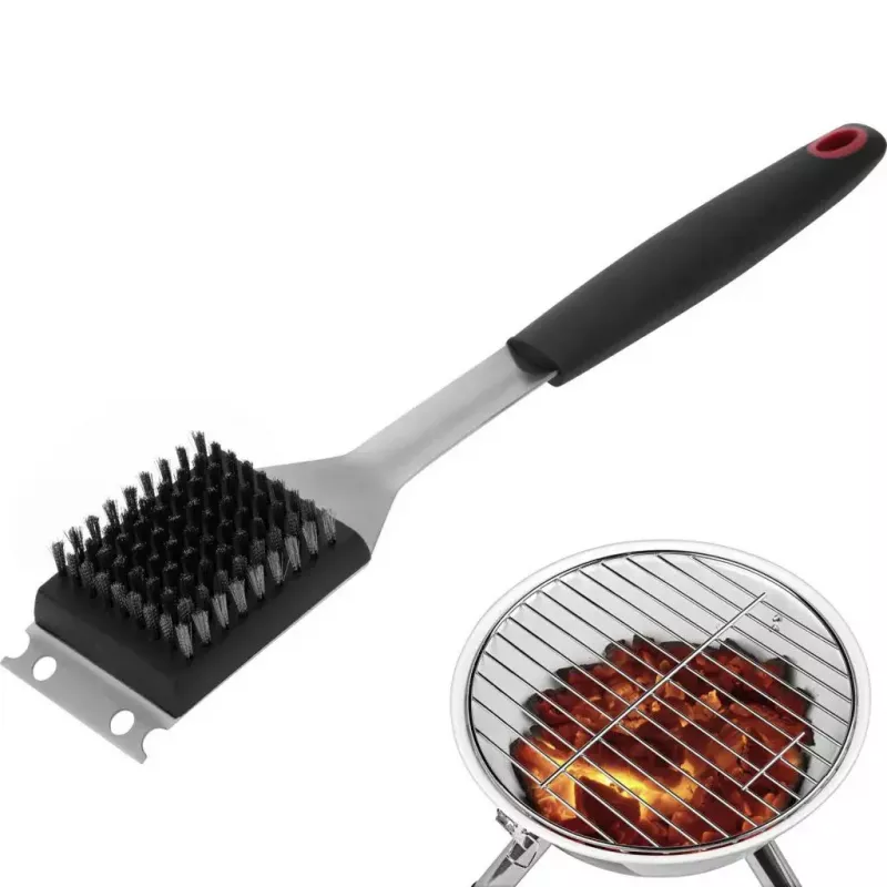 Väligrillhari Westmark 15072280 — roostevabast terasest harjased, PP/TPE käepide, 65×385×35 mm