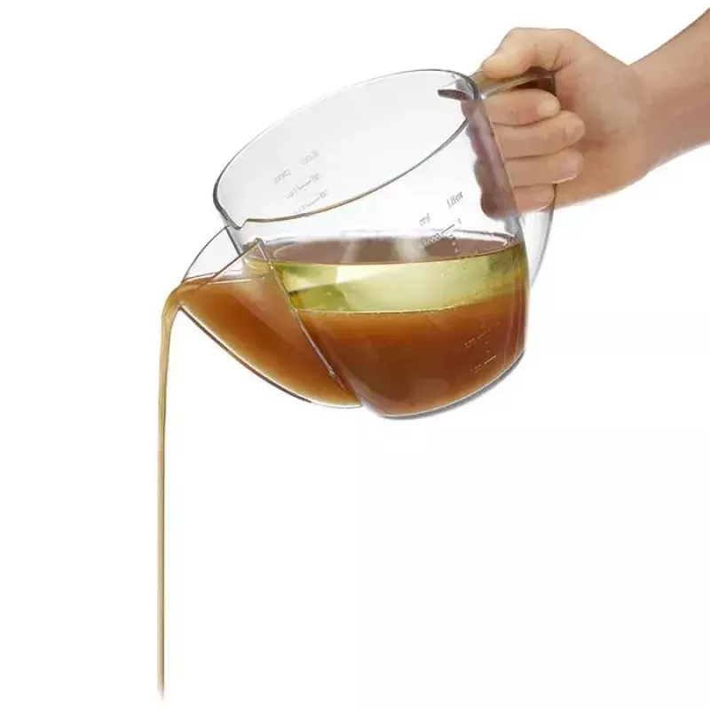Rasvaeraldaja Westmark 30752260 — 1000 ml plastik, läbipaistev käepide, 225×139×160 mm