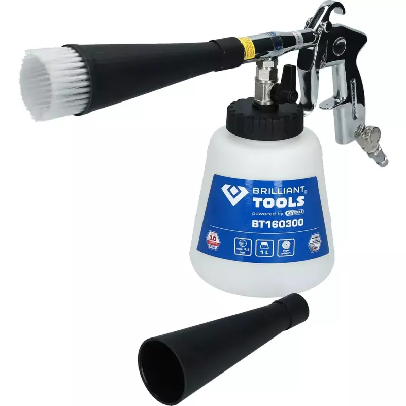 Sõidukipuhastustarvik Brilliant Tools BT160300 1000 ml Must Sinine Valge